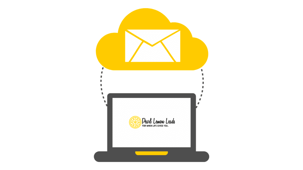 cold email graphic for Pearl Lemon Leads