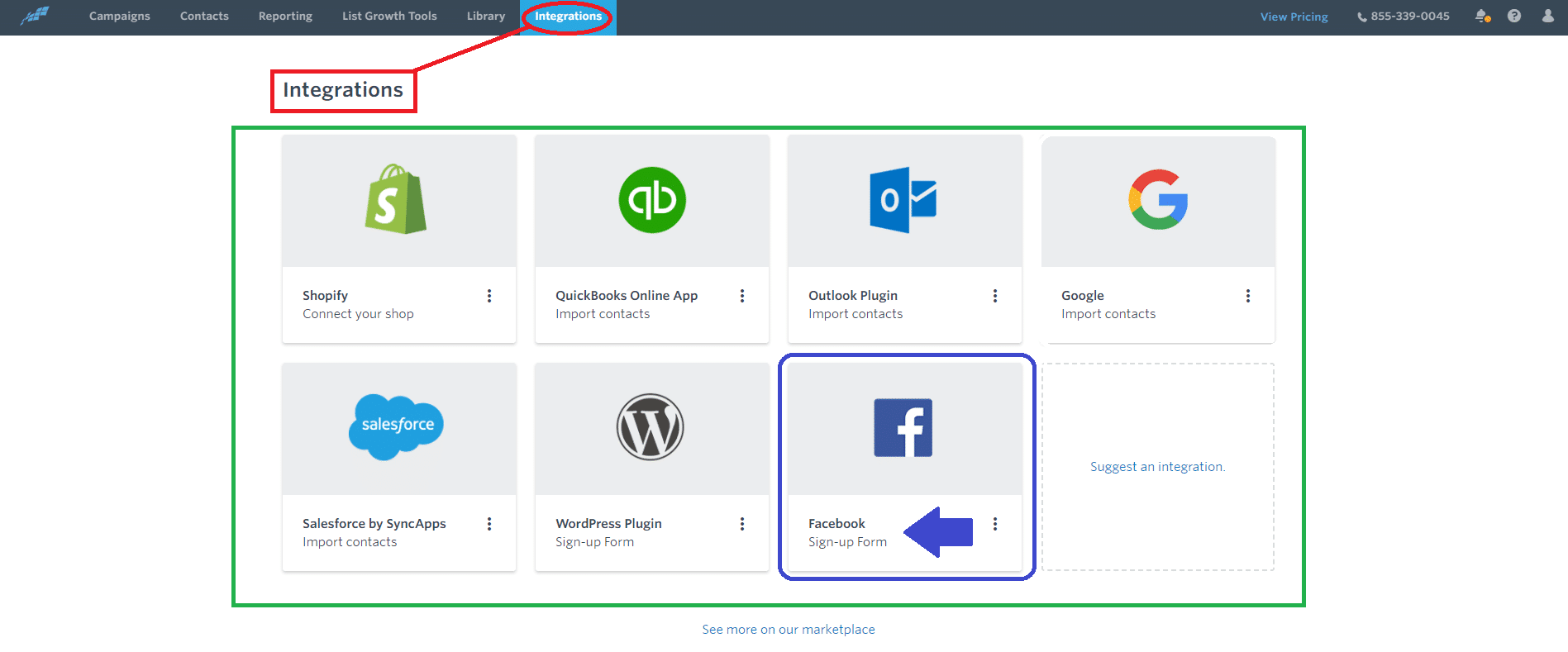 Integrations Dashboard