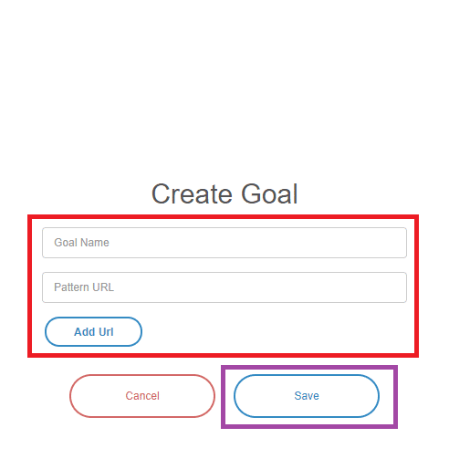 Create Goal Popup