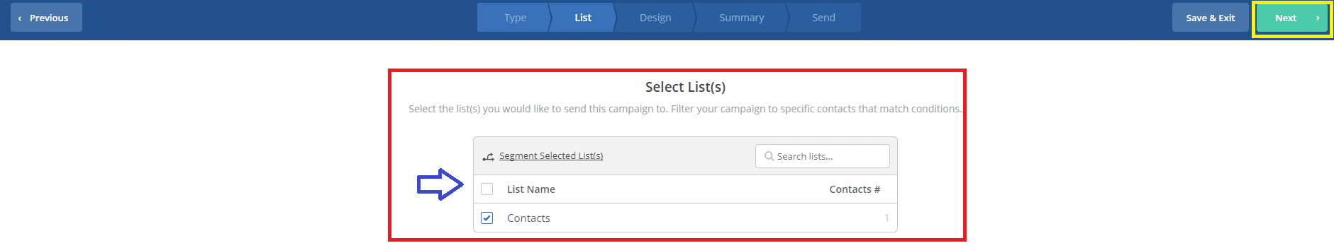 Select List Function
