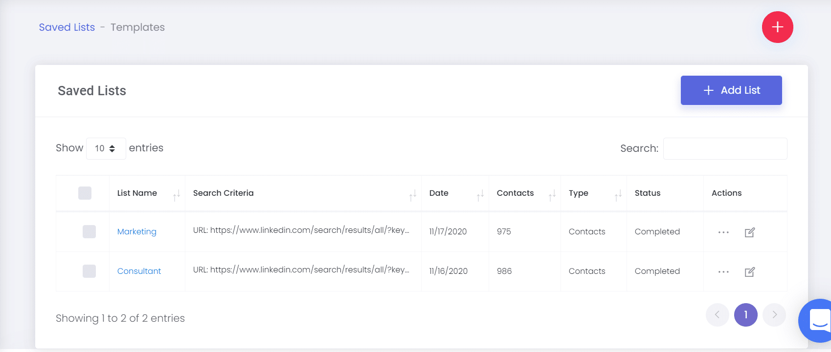 WeConnect Dashboard