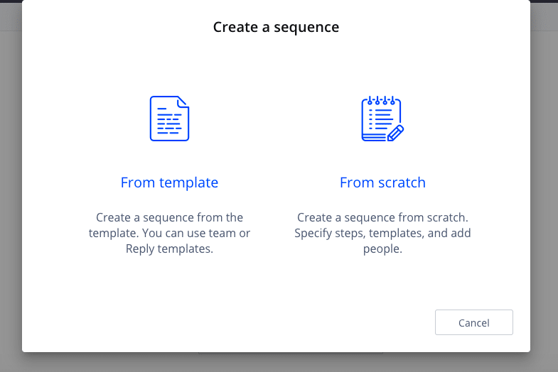 Create a Sequence