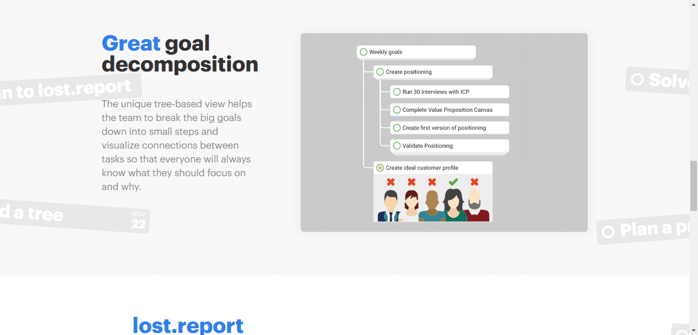 Great Goal Decomposition