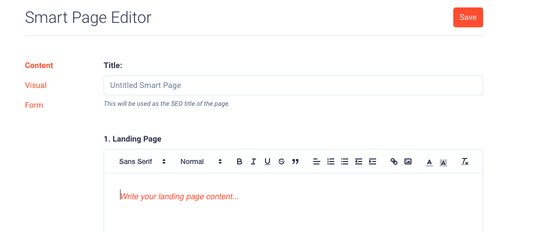 Smart Pages Editor