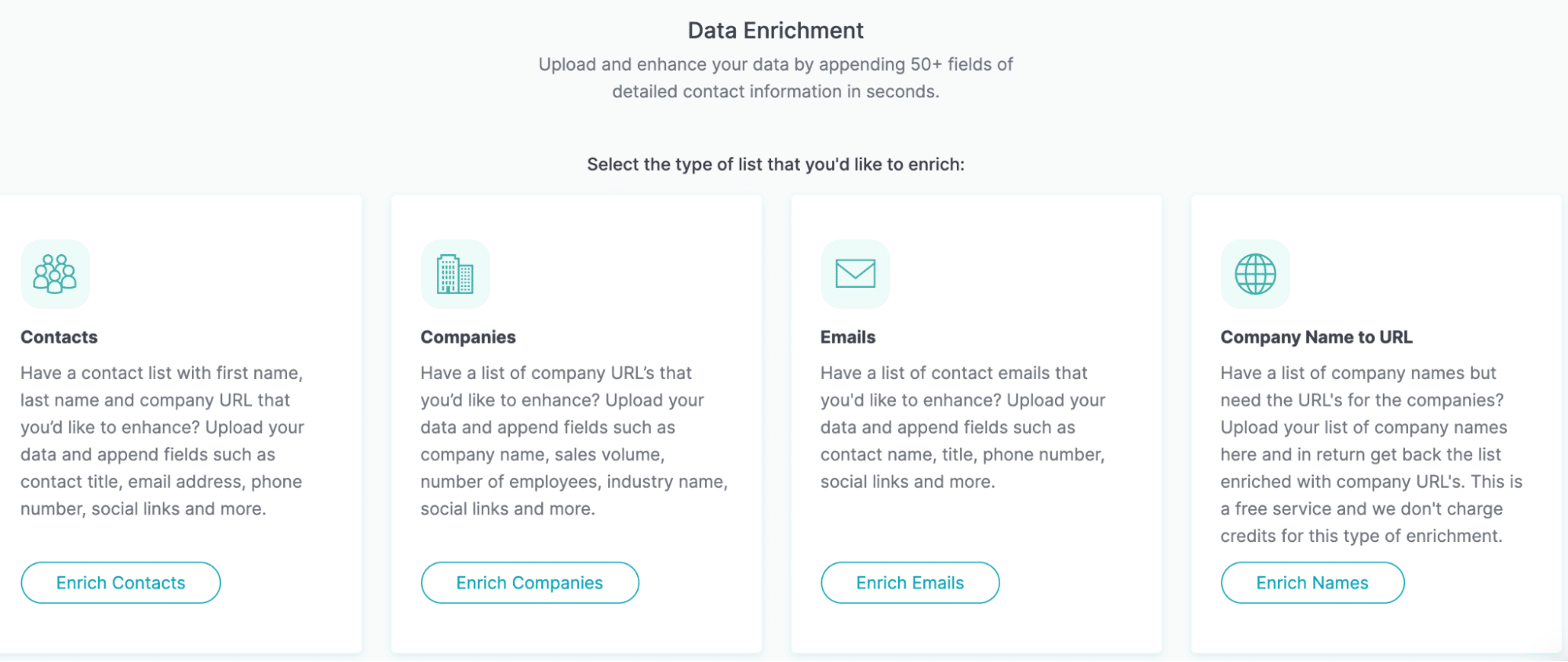 Data Enrichment