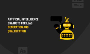 Artificial intelligence chat bot for lead generation