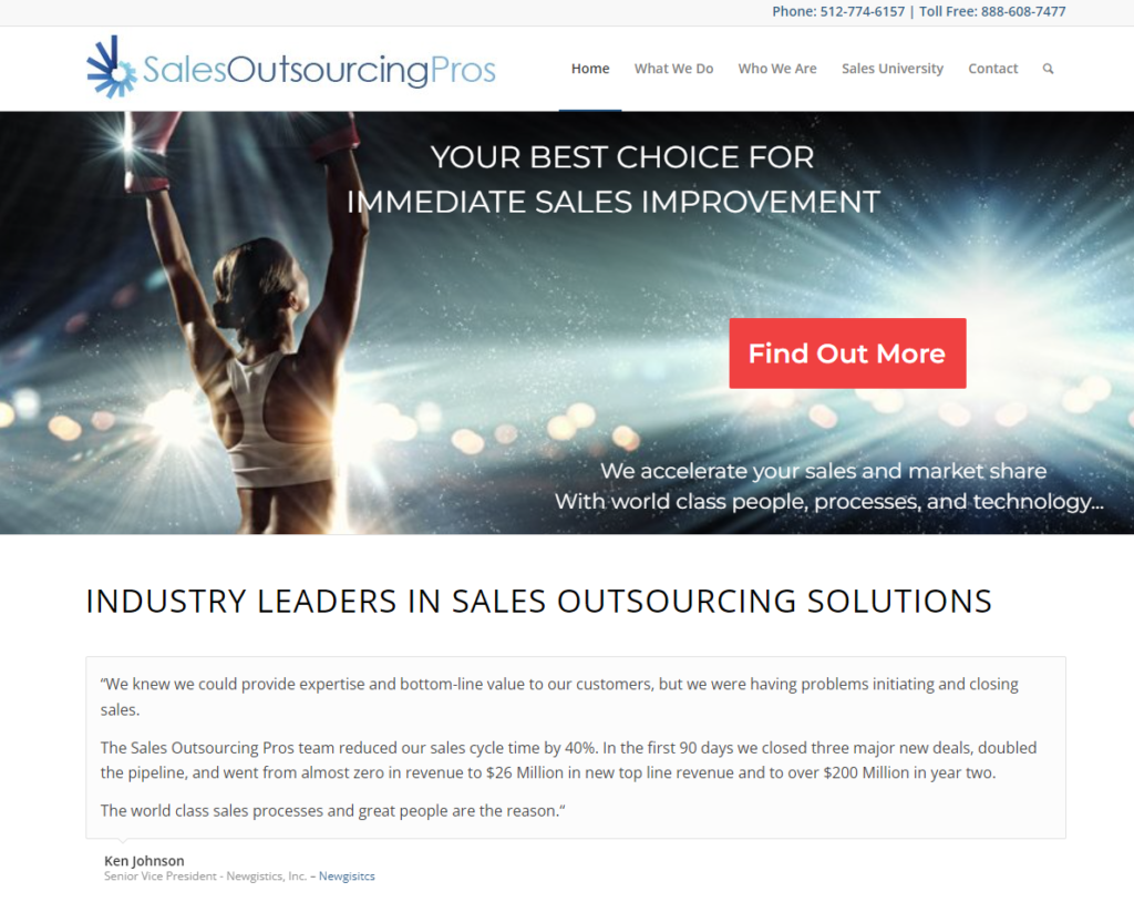 Top 20 Global Sales Outsourcing Firms 2024