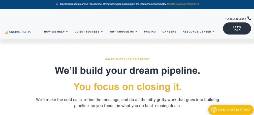Leading Outsourced Lead Generation Companies in the USA (2025)