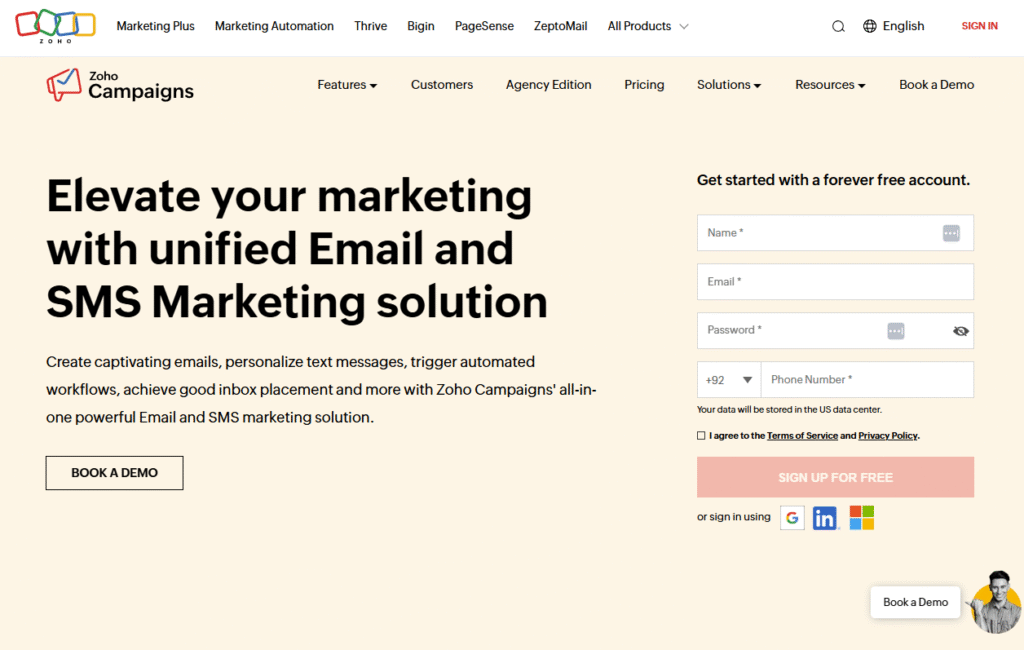 Zoho Campaigns