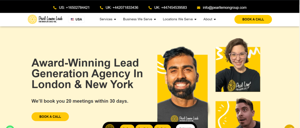 Pearl Lemon Leads
